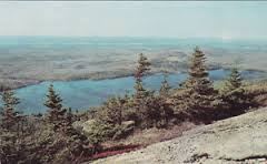 Rare photograph of one of the mummy islands that surround the Teets chain.