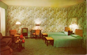 POSTCARD - TORONTO - KING EDWARD HOTEL - ROOM INTERIOR - NICE - c1960