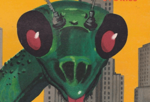 Lisa Sisters-Pulldrawers had just enough time to executive this crude painting of the alleged beast.