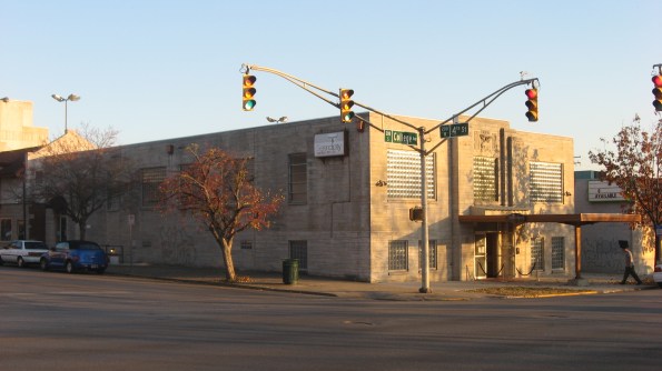 The Double-Headed Moose Lodge.