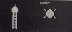 Detail of the Madison Weather Simulator.