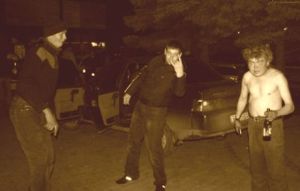 From L to R- "Big" Eddie Jones, Munny Joseph, Danny "Elf Boy" Finlay