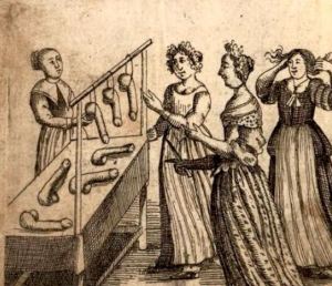 Adult toys were sold much in the same manner that they are today.