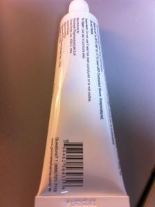 My CREAM. Comes in tubes or mason jars with little gingham fabric tops.