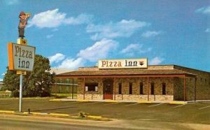 The lovely "Pizza Inn" off Highway 62.