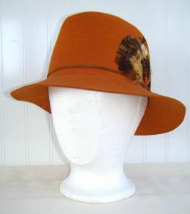 The Pumpkin Fedora from Cabbages Boy.