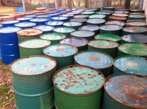 The barrels were not deemed newsworthy.